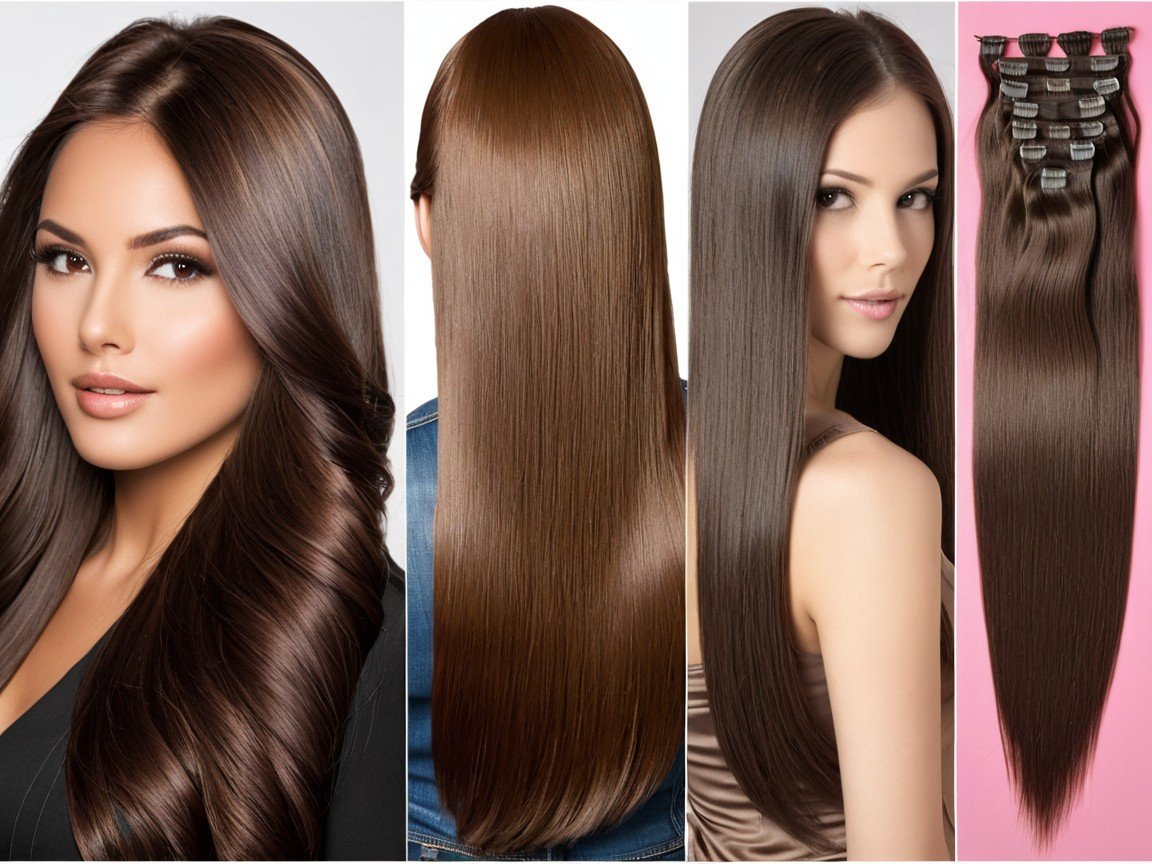 Brown Hair Extentions - Image 2